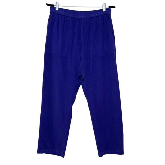 Raquel Allegra Sunday Pant in Royal Purple Corduroy Size 3 or XL - Picture 3 of 13